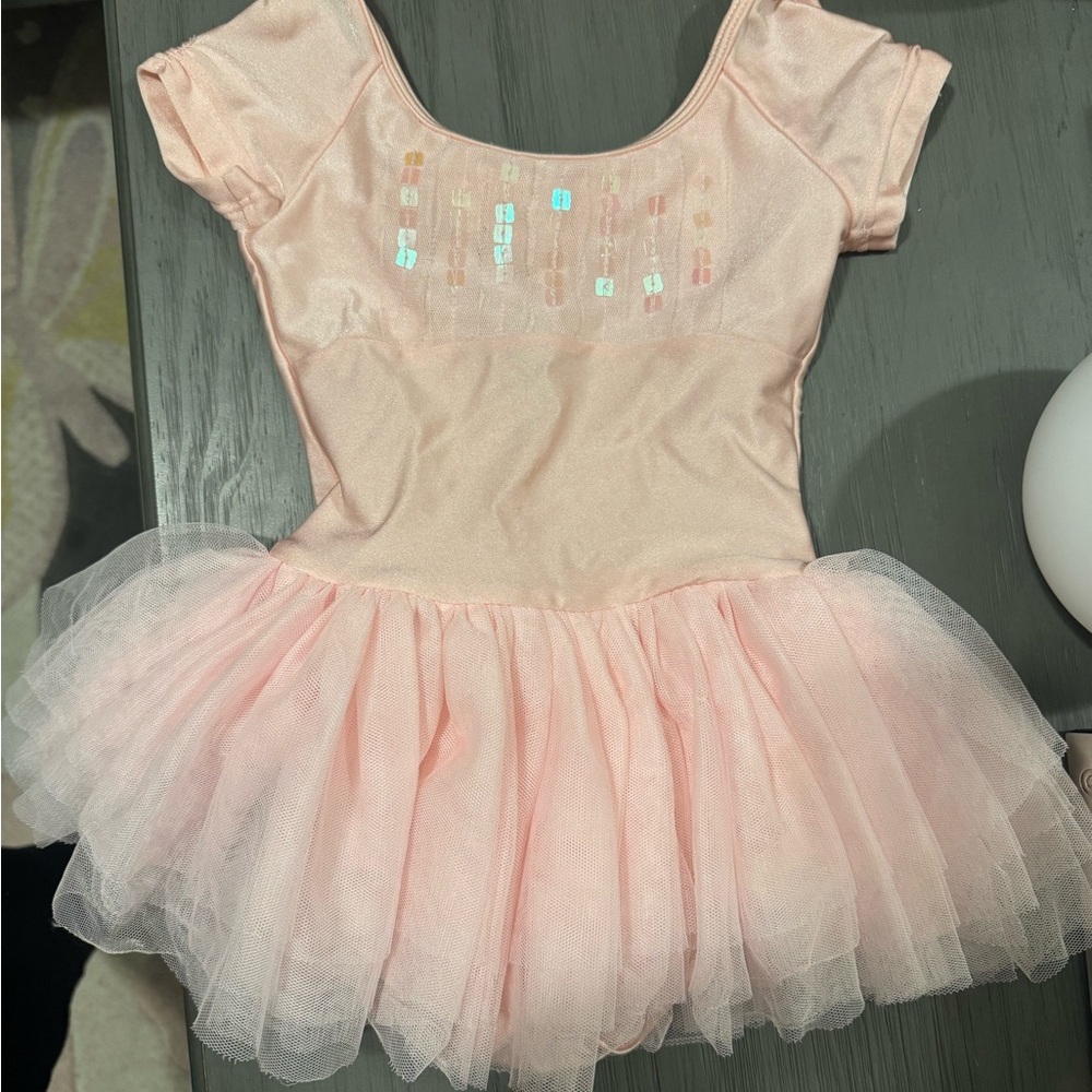 Bloch Pink Ballet Leotard with Tutu size 4-6